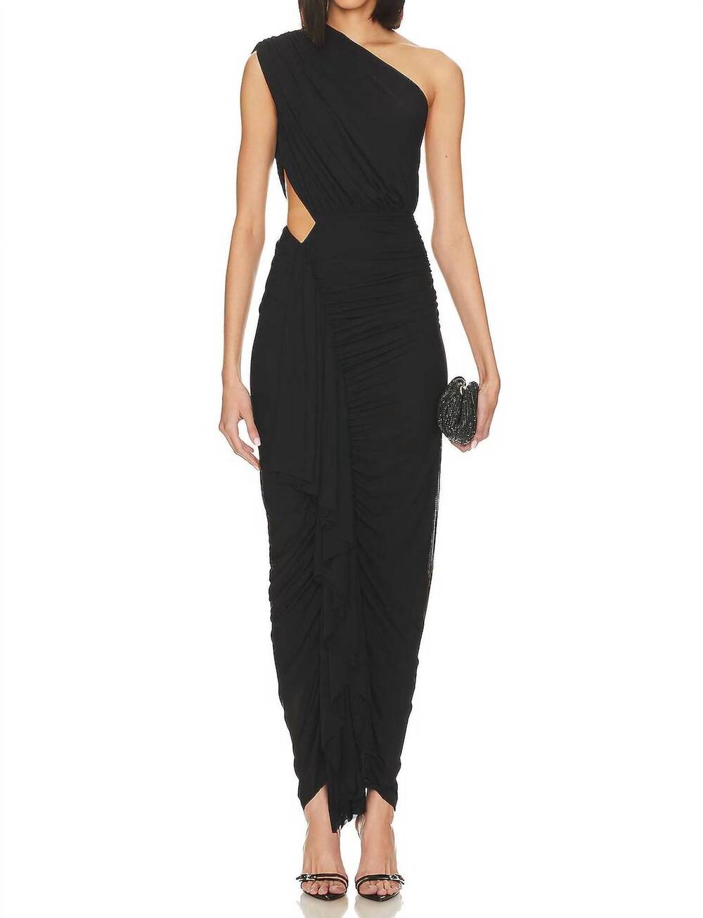 NEW SUPERDOWN juliet midi dress in black